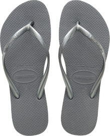 HAVAIANAS כפכפי סלים – SLIM כסף