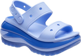 Crocs Crocs Classic Mega Crush Sandal - סנדל פלטפורמה קרוקס לנשים בצבע מון ג'לי