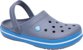Crocs Crocs Crocband - נעלי קרוקס קרוקבנד בצבע אפור/תכלת