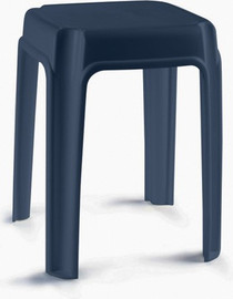 Keter שרפרף 3004 מרובע כחול - 4 יח'