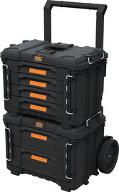 Keter מערכת כלים מקצועית ניידת משולבת 4 + 2 מגירות ROC