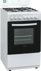 Lacasa תנור 50 ס"מ משולב כיריים לקאזה דגם LCV50W לבן