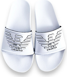 Emporio Armani כפכפי סלייד לוגו יוניסקס אימפוריו ארמני