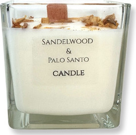 Boo-Bee Sandalwood & Palo Santo -נר יוקרתי טבעי פאלו סנטו וסנדלווד