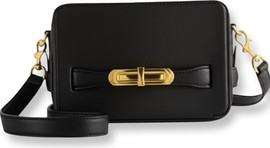 Alexander McQueen תיק צד אופנתי שחור אלכסנדר מקווין