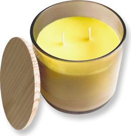 Ronari Home נר סויה טבעית יוקרתי ג’ינג’ר מאסק