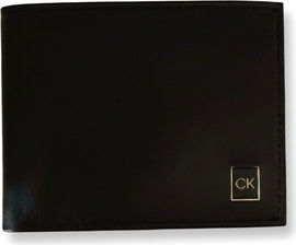 Calvin Klein ארנק שחור קלאסי מעור קלוין קליין