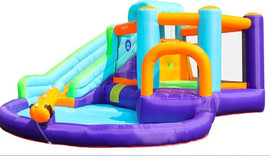 Hili Toys מתנפח רטוב לילדים פלוס מקפצה  מבית Air My Fun