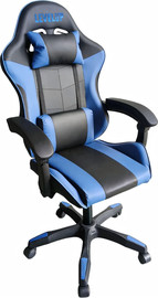 Hili Toys כיסא גיימינג בצבע כחול 7008 מבית LEVEL UP