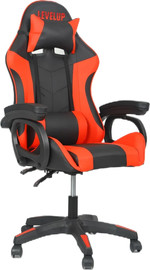 Hili Toys כיסא גיימינג בצבע אדום 2024 מבית LEVEL UP