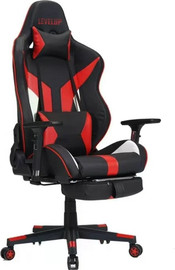 Hili Toys כיסא גיימינג בצבע אדום 7038 מבית LEVEL UP