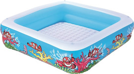 Hili Toys בריכה מתנפחת לילדים אקווריום עם גגון 147×147×122 ס"מ – דגם 52192 מבית Bestway