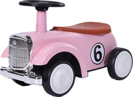 Hili Toys בימבה וינטג' לפעוטות עם אורות וצלילים בצבע ורוד – דגם 28834 P מסדרת Retro Line