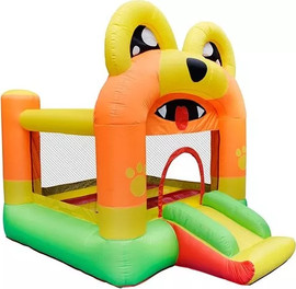 Hili Toys מתקן קפיצה מתנפח בעיצוב כלבלב עם מגלשה – JUMPER דגם 62075