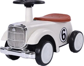 Hili Toys בימבה וינטג' לפעוטות עם אורות וצלילים בצבע שמנת – דגם 28834SH מסדרת Retro Line