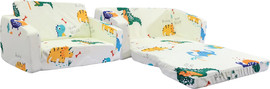 Hili Toys ספה נפתחת לילדים בעיצוב דינוזאורים – דגם SAPA337