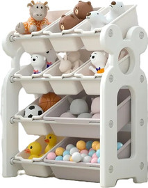 Hili Toys ארגונית צעצועים מעוצבת 10 קופסאות