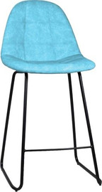 STAR SHOP כיסא בר דגם סטיץ' בצבע טורקיז מבית סטאר שופ STAR SHOP