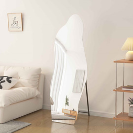 STAR SHOP מראת גוף סטנד ללא מסגרת דגם נאנט NANT מידה 160X60 ס"מ מבית סטאר שופ STAR SHOP