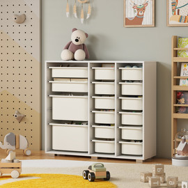 STAR SHOP שידת איחסון מכלים רחבה בגוון לבן דגם דול DOOL מבית סטאר שופ STAR SHOP