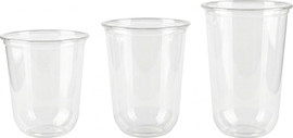 Hypercell כוס U-PET שקופה 10 oz (כ-300 מ"ל) 1000 יחידות