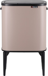Buona casa פח טאצ’ 33 ליטר מסדרת TOUCH Collection ורוד