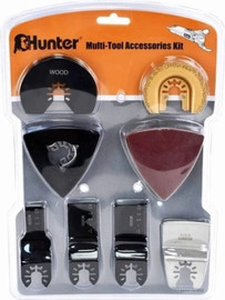 Hunter סט אביזרים למולטיטול 7 ראשים וניירות ליטוש
