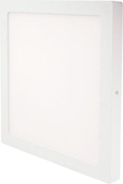 OMEGA פאנל לד מרובע צמוד תקרה FSL – דגם FLAT – 18W – גוון אור משתנה (CCT) – צבע לבן