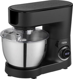TRUST מיקסר עוצמתי Stand Mixer מבית TRUST – שחור מט יוקרתי, 6.5L עם צג דיגיטלי וטיימר
