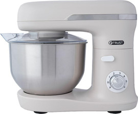 TRUST מיקסר עוצמתי Stand Mixer מבית TRUST – נפח 5L בגימור קרם קלאסי