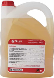 TRUST נוזל ניקוי מקצועי TRUST לשואבי ספות ושטיחים – נוסחה מיוחדת ללא הקצפה – 4 ליטר