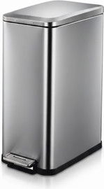 La Kitchenette פח אשפה דוושה 30 ליטר בצבע נירוסטה מט דגם לה קיטשן