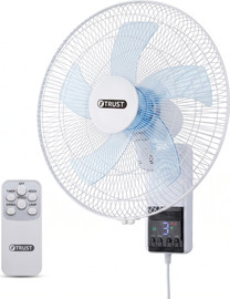 TRUST מאוורר קיר 18 אינץ' עם שלט WindTouch דגם 235-02515 | TRUST
