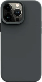 SmartCase כיסוי סיליקון iPhone 12 Pro iPhone 12 מגע קטיפה Grey #11