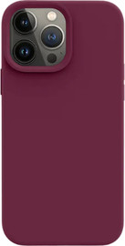 SmartCase כיסוי סיליקון iPhone 11 Pro Max מגע קטיפה Wine Red #26