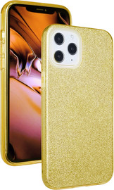 SmartCase כיסוי לאייפון 14 שקוף נצנצים iPhone 14 Pro Max זהב