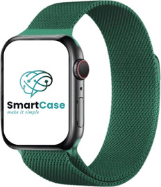 SmartCase רצועה לאפל ווטש 38/40/41mm ברזל מגנט Milanese ירוק
