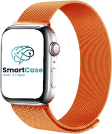 SmartCase רצועה לאפל ווטש 38/40/41mm ברזל מגנט Milanese כתום
