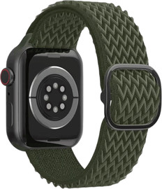 SmartCase רצועה לאפל ווטש 42/44/45/49mm סדרה V ניילון #6 Green