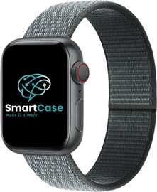 SmartCase רצועה לאפל ווטש 38/40/41mm ניילון אפור 26# Storm Gray