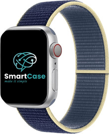 SmartCase רצועה לאפל ווטש 42/44/45/49mm ניילון 45# Alaskan Blue