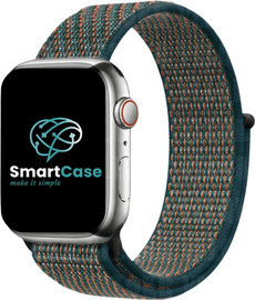 SmartCase רצועה לאפל ווטש 42/44/45/49mm ניילון Neptune green 59#