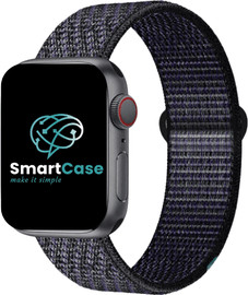 SmartCase רצועה לאפל ווטש 42/44/45/49mm ניילון סגול ענבים