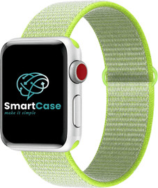 SmartCase רצועה לאפל ווטש 42/44/45/49mm ניילון צהוב זוהר