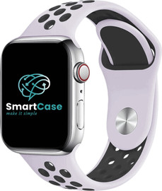 SmartCase רצועת אפל ווטש 38/40/41mm ספורט S-M בצבע Desert sand-black