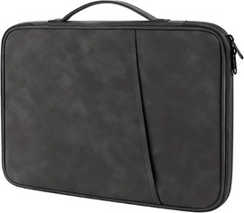 SmartCase תיק לאייפד וטאבלט עם ידית נשיאה עילית ותא צידי 13" אפור כהה