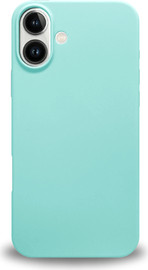 SmartCase כיסוי סיליקון לאייפון iPhone 16 Plus ירוק מנטה Velox