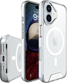 SmartCase כיסוי לאייפון iPhone 16 Plus שקוף קשיח Toiko Chiron MagSafe