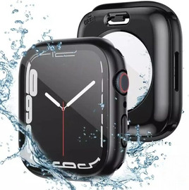 SmartCase כיסוי זכוכית היקפי 360 נגד מים 41mm אפל ווטש שחור