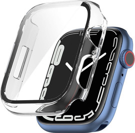 SmartCase כיסוי זכוכית היקפי מלא 41mm לאפל ווטש Clear